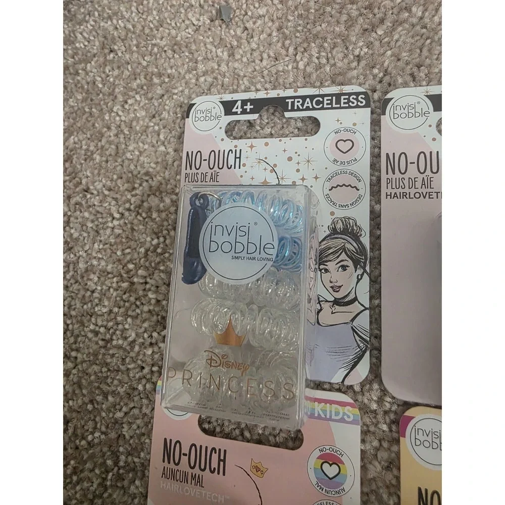 NEW Lot of 4 Packs Invisibobble Disney Princess & Crayola 20PCS - Free Shipping